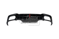 Audi S5 A5 (with s-line bumper, does not base model) B9.5 2020-ON with Aftermarket Parts - AE Style Rear Diffuser & Canards ABS?from ArmorExtend