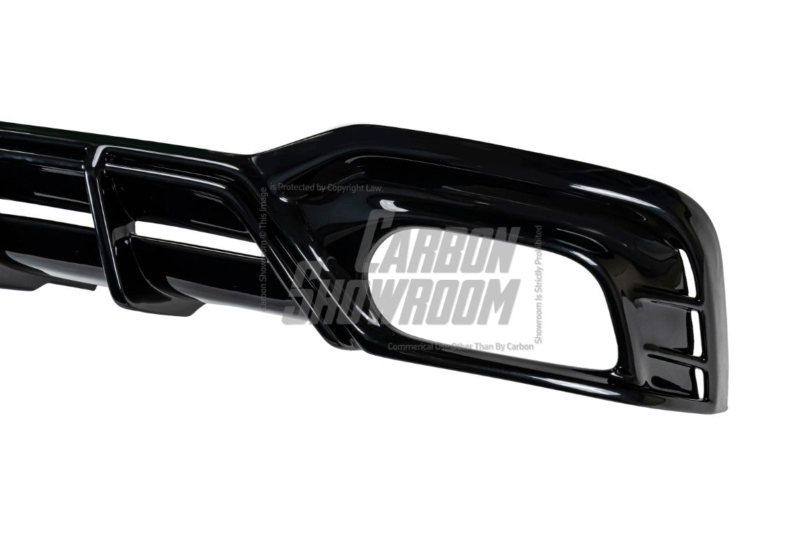 Audi S5 A5 (with s-line bumper, does not base model) B9.5 2020-ON with Aftermarket Parts - AE Style Rear Diffuser & Canards ABS?from ArmorExtend
