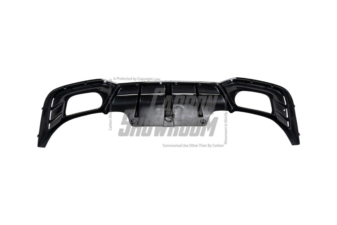 Audi S5 A5 (with s-line bumper, does not base model) B9.5 2020-ON with Aftermarket Parts - AE Style Rear Diffuser & Canards ABS?from ArmorExtend