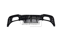 Audi S5 A5 (with s-line bumper, does not base model) B9.5 2020-ON with Aftermarket Parts - AE Style Rear Diffuser & Canards ABS?from ArmorExtend