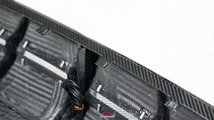 Audi S7 A7 (with s-line bumper) C8 2019-ON with Aftermarket Parts - AE ART Rear Diffuser & Canards Carbon Fiber from Armorextend
