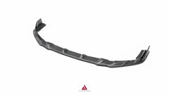 Audi S7 A7 (with S-bumper) C8 2019-ON with Aftermarket Parts - ART V2 Style Front Lip Dry Pre-preg Carbon Fiber from ArmorExtend
