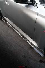 BMW 2 Series G42 230i M240i 2022 2023 2024 with Aftermarket Parts - AE Style Side Skirts Pre-preg Carbon Fiber from ArmorExtend