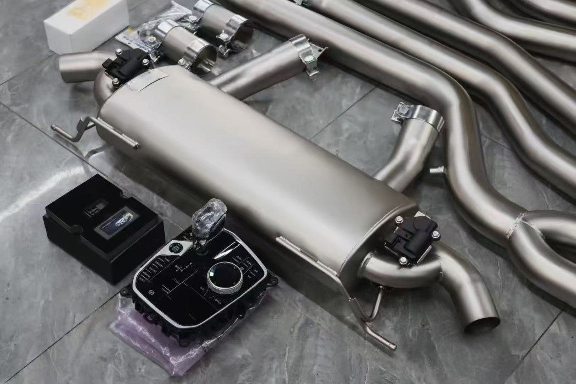 BMW 2 Series M240 G42 2022-ON with Aftermarket Parts - Catback Exhaust with Valve?Dual Tips Exit Stainless Steel / Titanium from?ArmorExtend