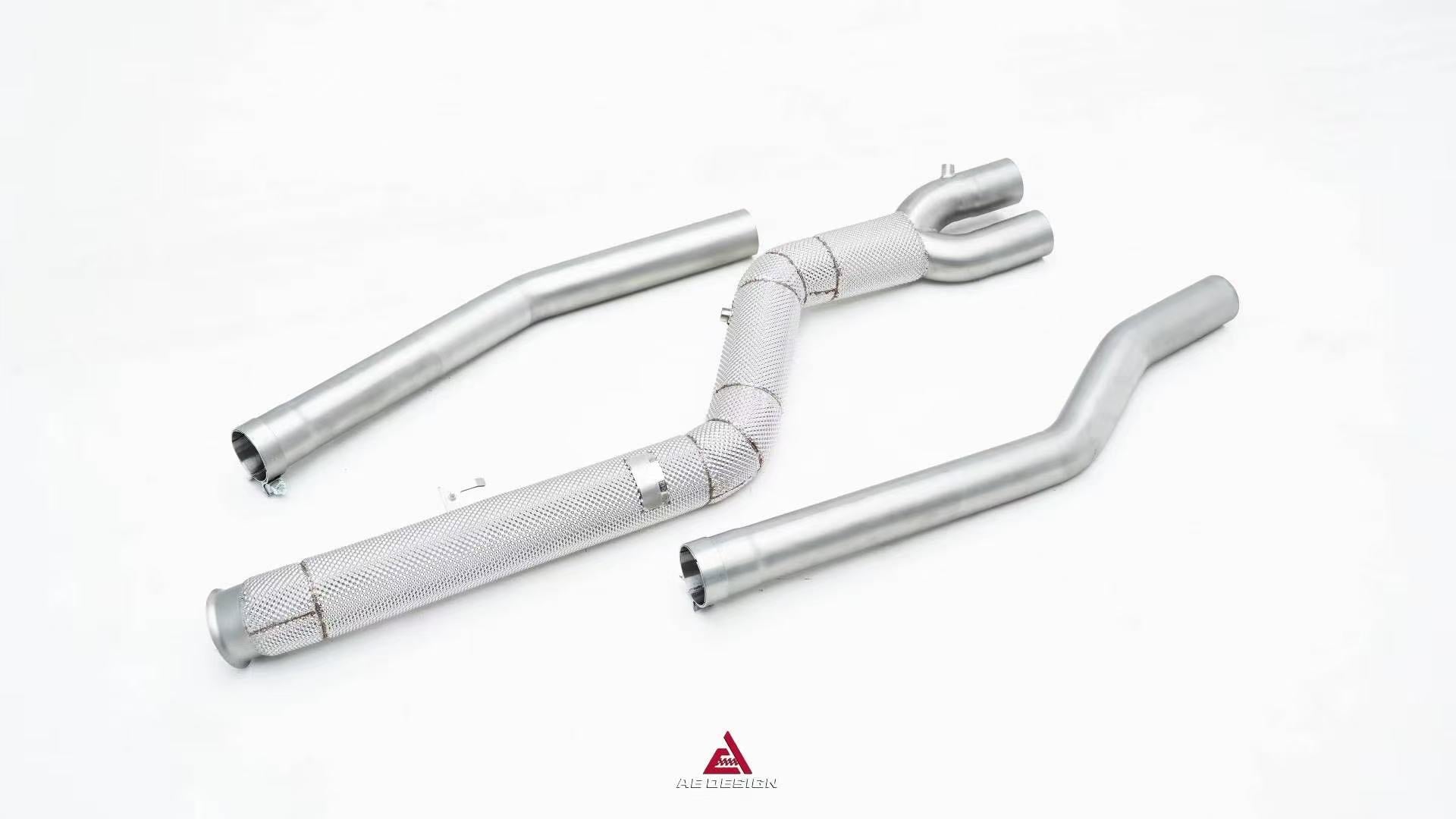 BMW 2 Series M240 G42 2022-ON with Aftermarket Parts - Midpipe Exhaust?Stainless Steel / Titanium from?ArmorExtend