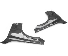 BMW 2 Series M240i 230i G42 2020-ON with Aftermarket Parts - ART Front Fenders Dry Pre-preg Carbon from ArmorExtend