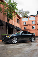 BMW 2 Series M240i 230i (With M-Package Bumper, does not fit base model) G42 2022-ON with Aftermarket Parts - AE Style Front Lip?ABS from ArmorExtend