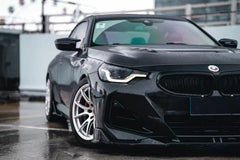 BMW M2 / C G87 2023 2024 &amp; 2 Series 230i M240i G42 2022 2023 2024 with Aftermarket Parts - AE Style Hood Bonnet Double-sided Carbon Fiber from ArmorExtend