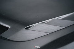 BMW M2 / C G87 2023 2024 &amp; 2 Series 230i M240i G42 2022 2023 2024 with Aftermarket Parts - AE Style Hood Bonnet Double-sided Carbon Fiber from ArmorExtend