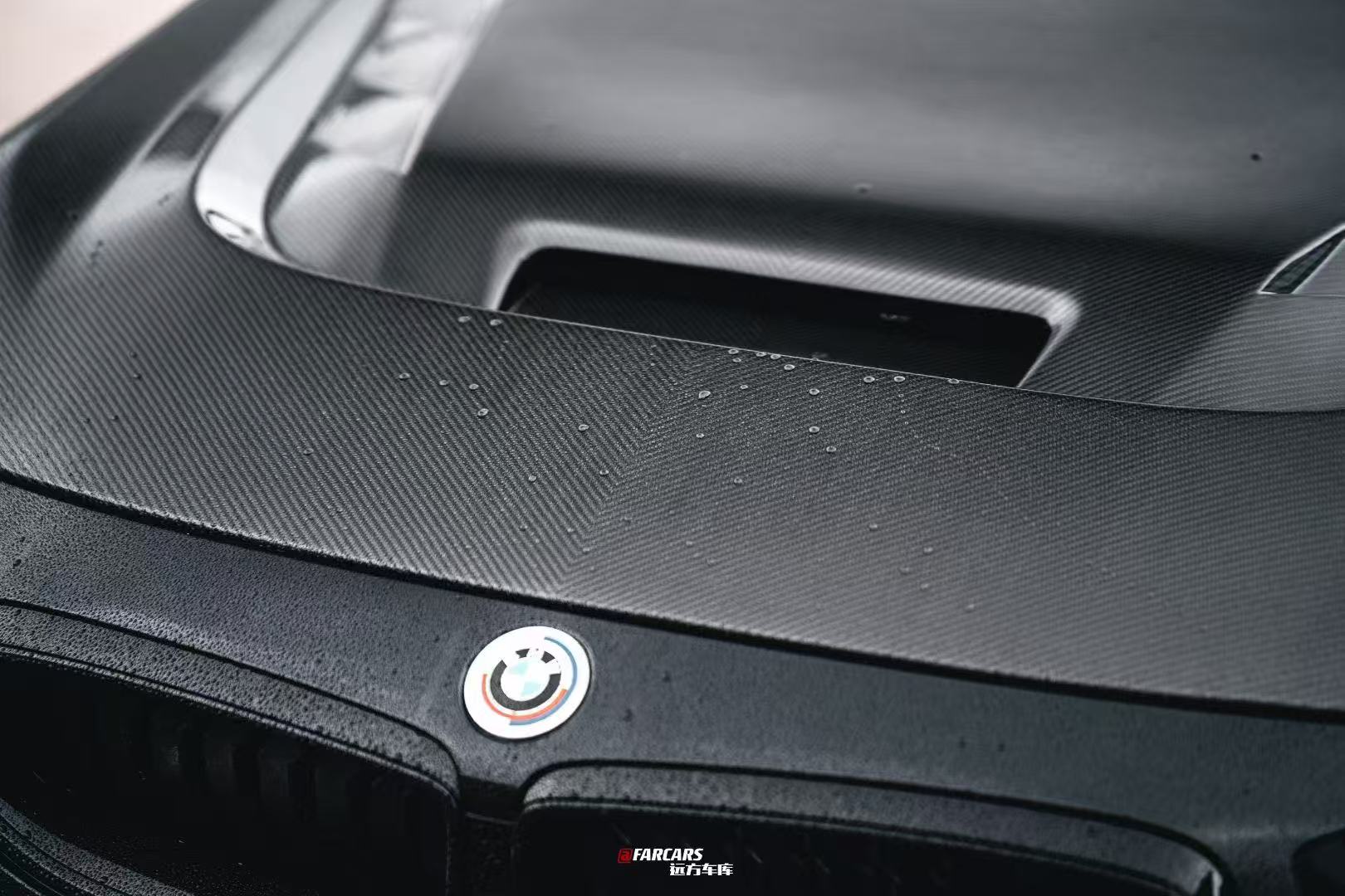 BMW M2 / C G87 2023 2024 &amp; 2 Series 230i M240i G42 2022 2023 2024 with Aftermarket Parts - AE Style Hood Bonnet Double-sided Carbon Fiber from ArmorExtend