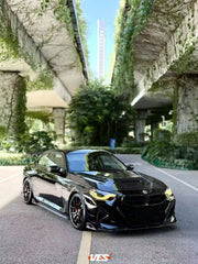 BMW M2 / C G87 2023 2024 &amp; 2 Series 230i M240i G42 2022 2023 2024 with Aftermarket Parts - AE Style Hood Bonnet Double-sided Carbon Fiber from ArmorExtend