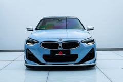 BMW 2 Series M240i 230i (With M-Package Bumper, does not fit base model) G42 2022-ON with Aftermarket Parts - AE Style Front Lip?ABS from ArmorExtend
