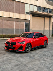 BMW 2 Series M240i 230i G42 2022-ON with Aftermarket Parts - AE Style Side Skirts ABS from ArmorExtend