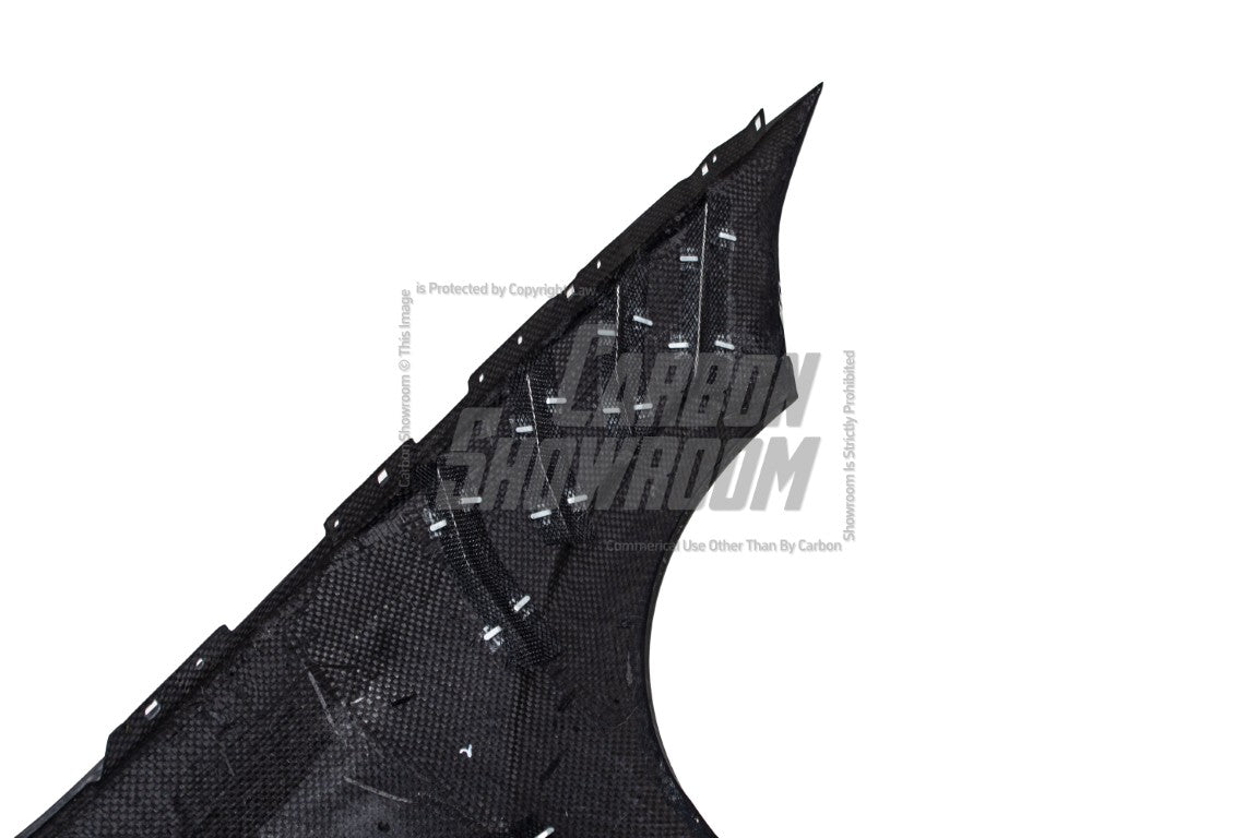 BMW 3 Series 330i M340i G20 G21 (Fits both Pre-LCI & LCI) 2019 2020 2021 2022 2023 2024 with Aftermarket Parts - AE Style Front Fenders Carbon Fiber from ArmorExtend