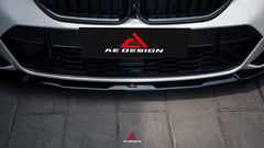 BMW 3 Series 330i (With M-Package Bumper, does not fit base model) M340i LCI G20 G21 2023 2024 with Aftermarket Parts - Plustic Style Front Lip ABS from ArmorExtend
