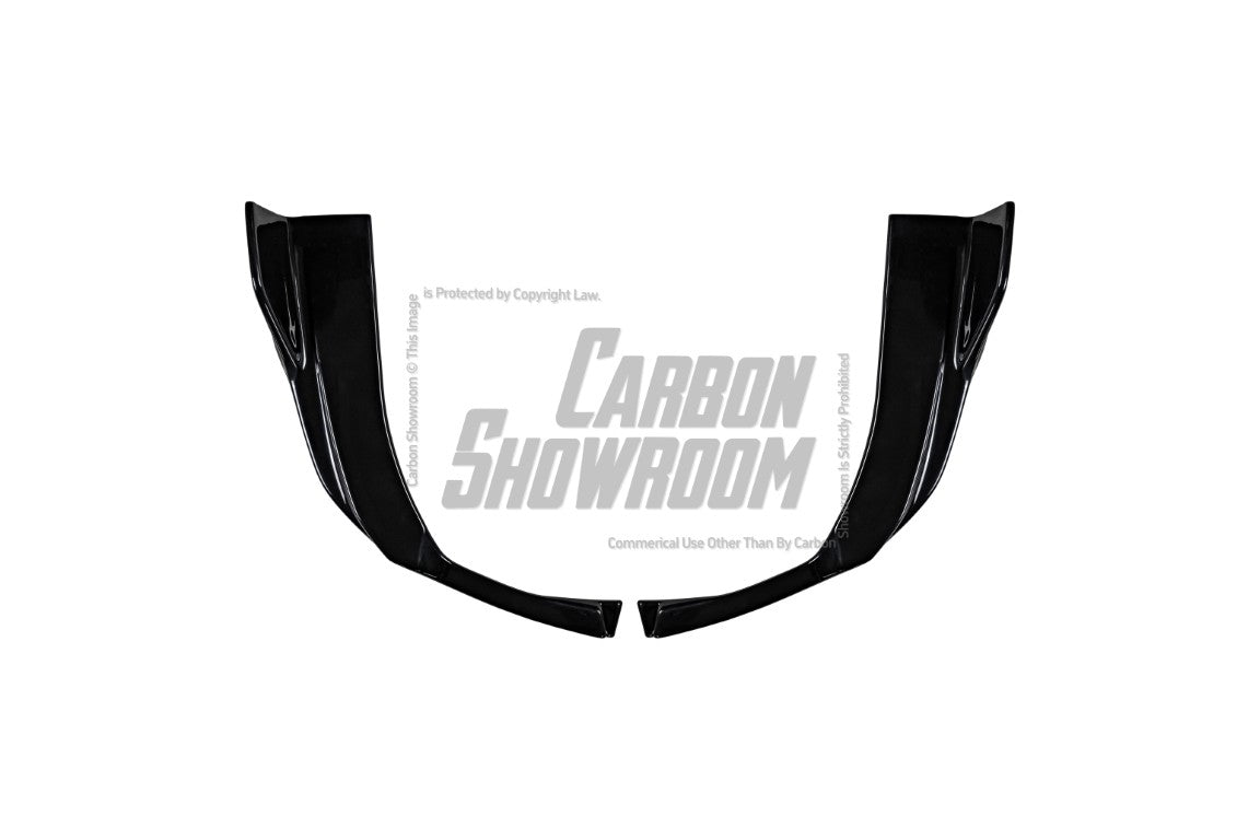 BMW 3 Series 330i (With M-Package Bumper, does not fit base model) M340i G20 G21 LCI 2023 2024 with Aftermarket Parts - Plustic Style Rear Diffuser & Canards ABS from ArmorExtend