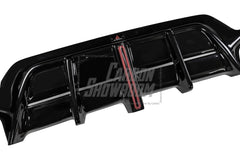 BMW 3 Series 330i (With M-Package Bumper, does not fit base model) M340i G20 G21 LCI 2023 2024 with Aftermarket Parts - Plustic Style Rear Diffuser & Canards ABS from ArmorExtend