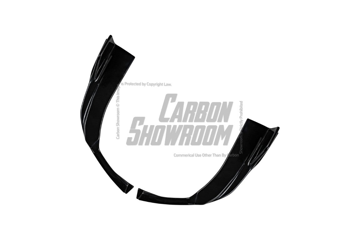BMW 3 Series 330i (With M-Package Bumper, does not fit base model) M340i G20 G21 LCI 2023 2024 with Aftermarket Parts - Plustic Style Rear Diffuser & Canards ABS from ArmorExtend