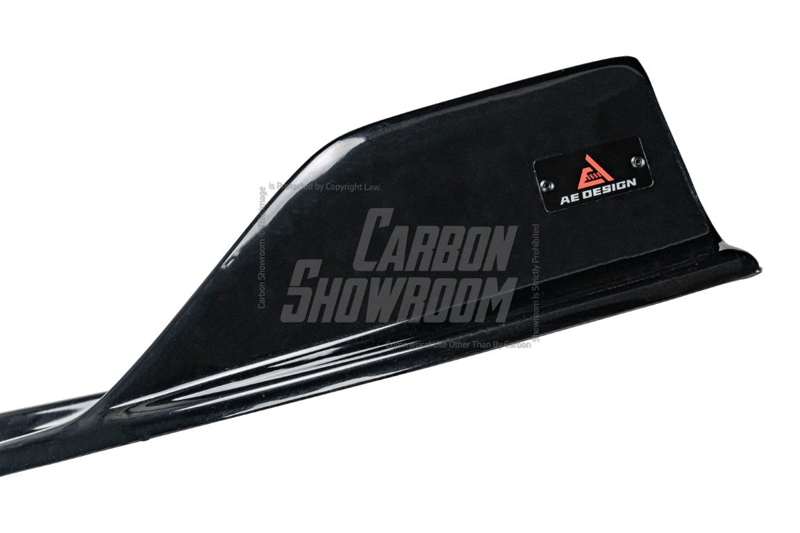 BMW 3 Series 330i (With M-Package Bumper, does not fit base model) M340i G20 G21 LCI 2023 2024 with Aftermarket Parts - Plustic Style Rear Diffuser & Canards ABS from ArmorExtend