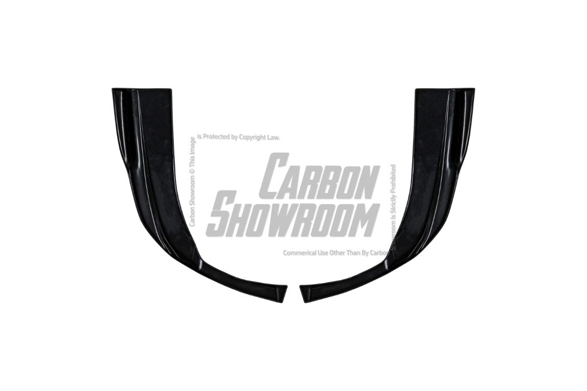 BMW 3 Series 330i (With M-Package Bumper, does not fit base model) M340i G20 G21 LCI 2023 2024 with Aftermarket Parts - Plustic Style Rear Diffuser & Canards ABS from ArmorExtend
