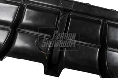 BMW 3 Series 330i (With M-Package Bumper, does not fit base model) M340i G20 G21 LCI 2023 2024 with Aftermarket Parts - Plustic Style Rear Diffuser & Canards ABS from ArmorExtend