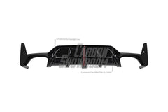 BMW 3 Series 330i (With M-Package Bumper, does not fit base model) M340i G20 G21 LCI 2023 2024 with Aftermarket Parts - Plustic Style Rear Diffuser & Canards ABS from ArmorExtend