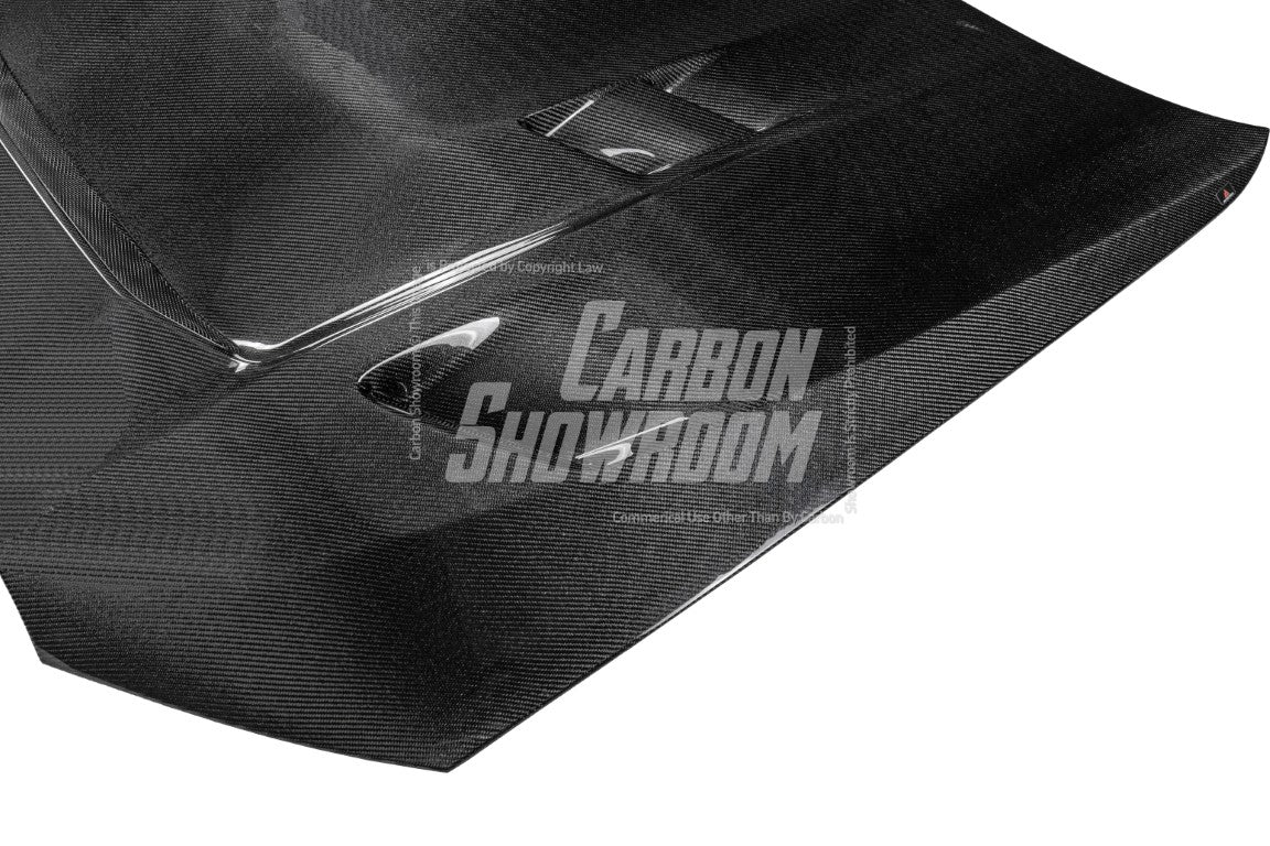 BMW 3 Series M340i 330i G20 G21 (Fits Both Pre-LCI & LCI) 2019-ON with Aftermarket Parts - Vented Hood Bonnet Carbon Fiber from ArmorExtend