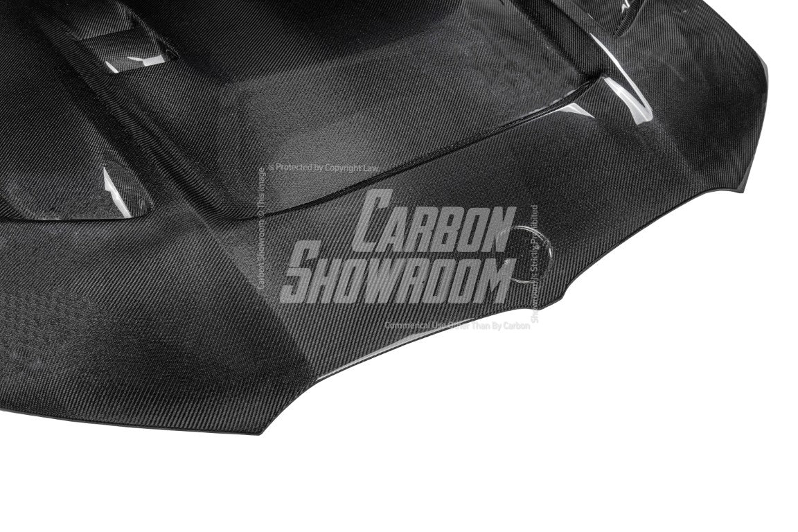 BMW 3 Series M340i 330i G20 G21 (Fits Both Pre-LCI & LCI) 2019-ON with Aftermarket Parts - Vented Hood Bonnet Carbon Fiber from ArmorExtend