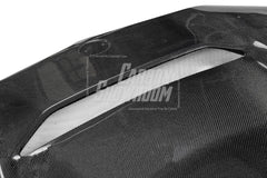 BMW 3 Series M340i 330i G20 G21 (Fits Both Pre-LCI & LCI) 2019-ON with Aftermarket Parts - Vented Hood Bonnet Carbon Fiber from ArmorExtend