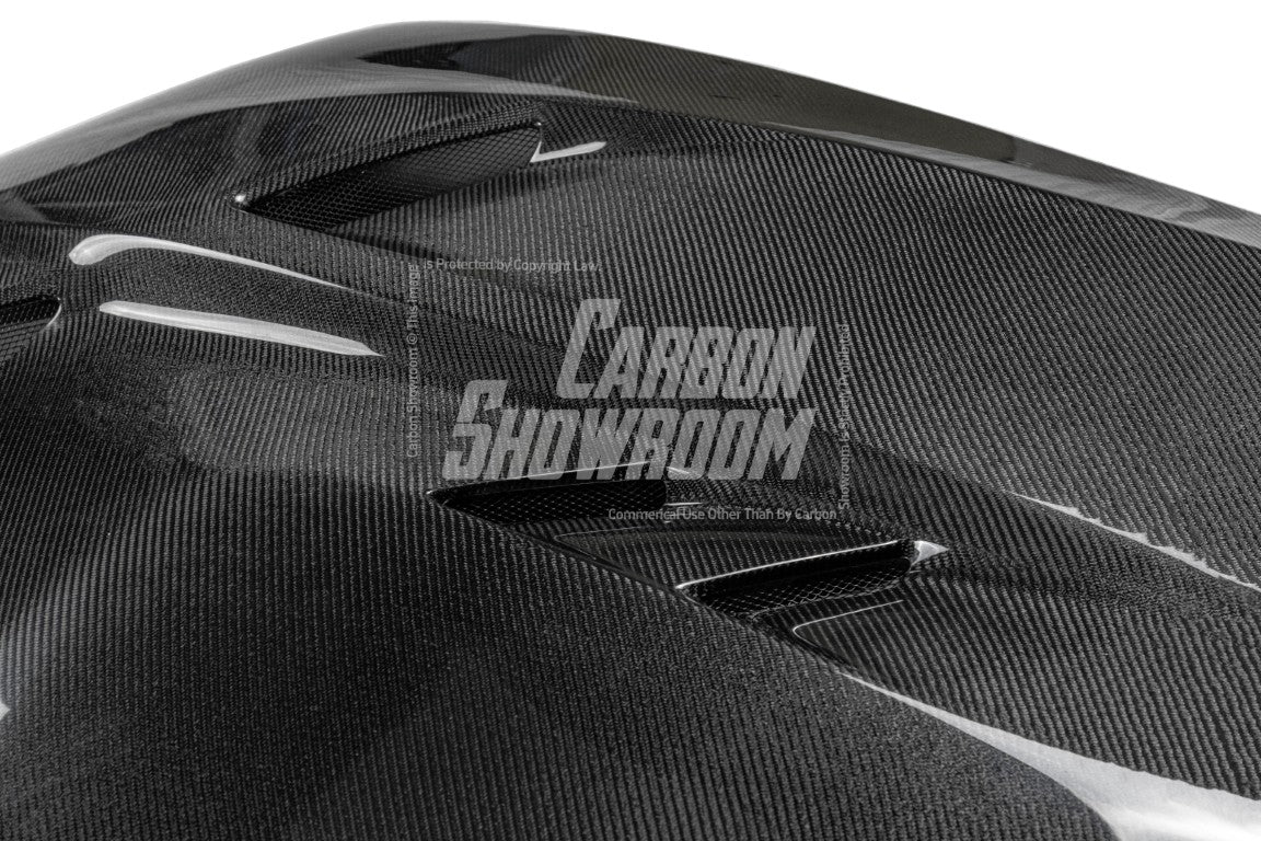 BMW 3 Series M340i 330i G20 G21 (Fits Both Pre-LCI & LCI) 2019-ON with Aftermarket Parts - Vented Hood Bonnet Carbon Fiber from ArmorExtend