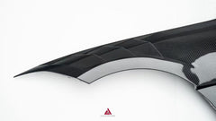 BMW 4 Series M440 430 G22 G23 2020-ON with Aftermarket Parts - ART Front Fenders Dry Pre-preg Carbon Fiber from ArmorExtend