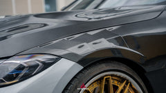 BMW 4 Series M440 430 G22 G23 2020-ON with Aftermarket Parts - ART Front Fenders Dry Pre-preg Carbon Fiber from ArmorExtend