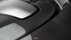 BMW 4 Series M440 430 G22 G23 2020-ON & 4 Series M440 430 G26 2022-ON with Aftermarket Parts - ART Hood Bonnet Dry Pre-preg Carbon Fiber from ArmorExtend