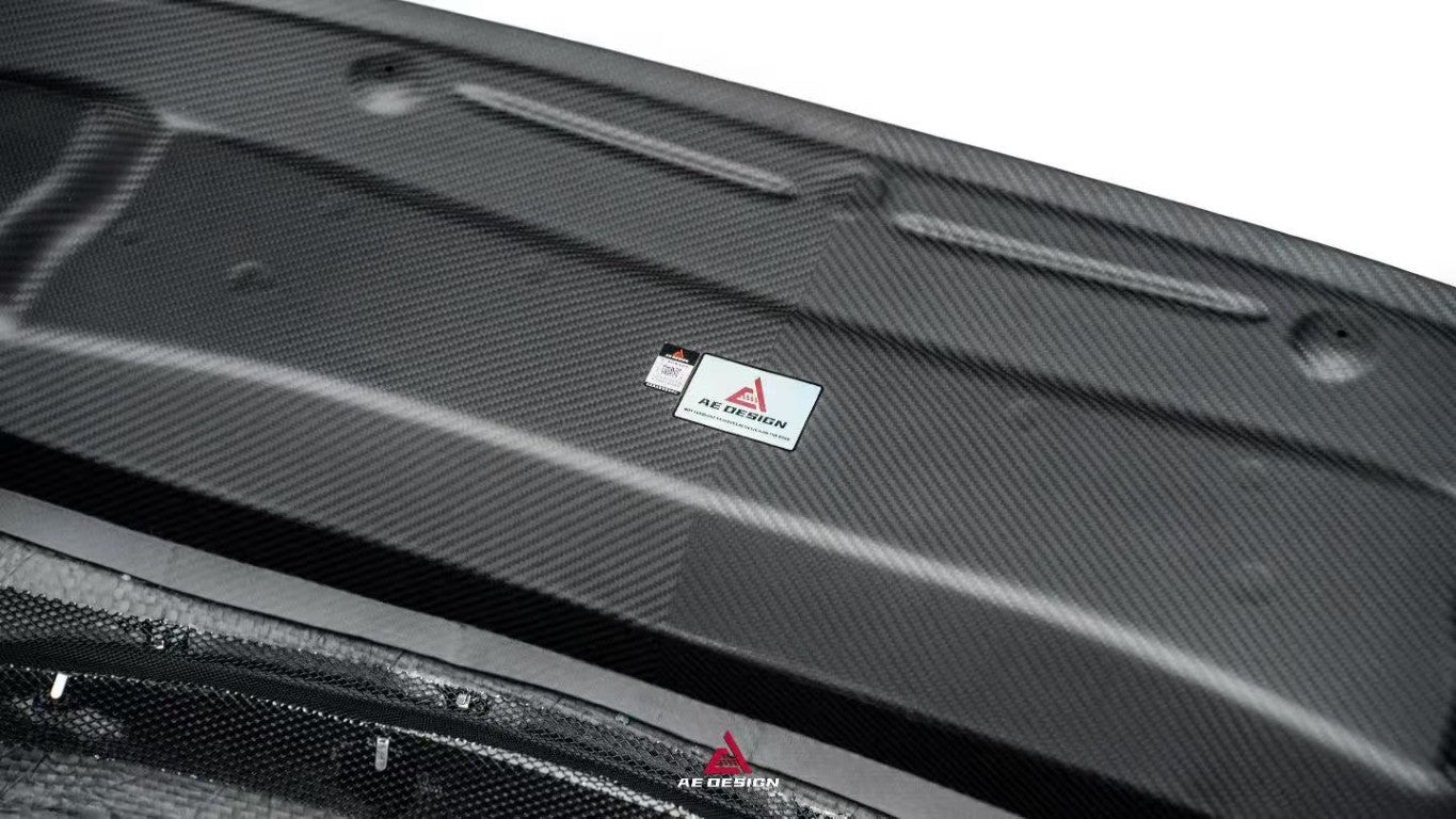 BMW 4 Series M440 430 G22 G23 2020-ON & 4 Series M440 430 G26 2022-ON with Aftermarket Parts - ART Hood Bonnet Dry Pre-preg Carbon Fiber from ArmorExtend
