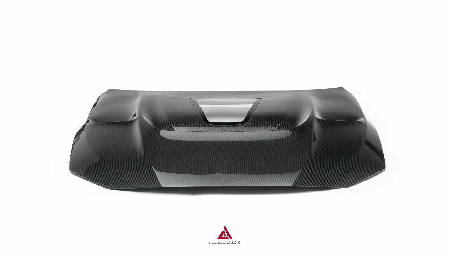 BMW 4 Series M440 430 G22 G23 2020-ON & 4 Series M440 430 G26 2022-ON with Aftermarket Parts - ART Hood Bonnet Dry Pre-preg Carbon Fiber from ArmorExtend