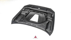 BMW 4 Series M440 430 G22 G23 2020-ON & 4 Series M440 430 G26 2022-ON with Aftermarket Parts - ART Hood Bonnet Dry Pre-preg Carbon Fiber from ArmorExtend