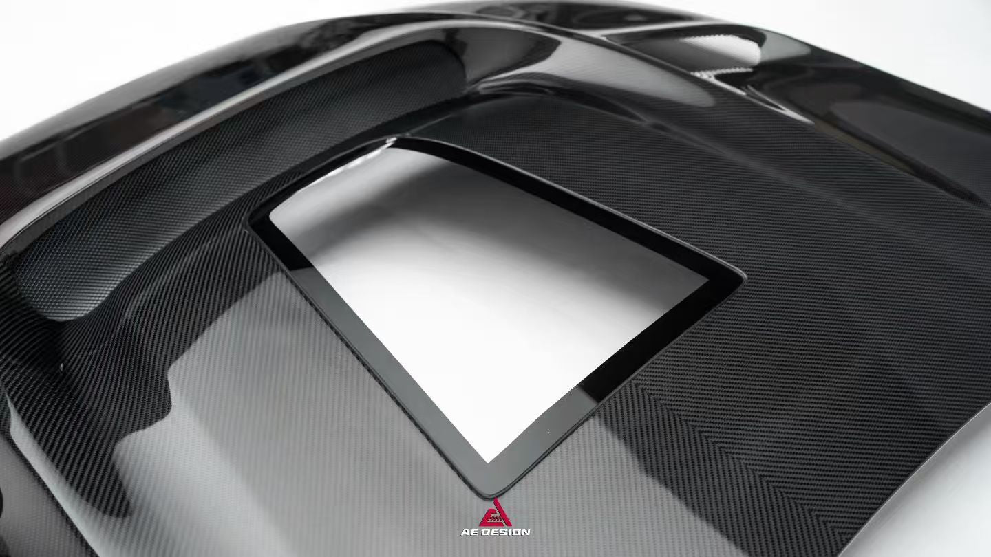 BMW 4 Series M440 430 G22 G23 2020-ON & 4 Series M440 430 G26 2022-ON with Aftermarket Parts - ART Hood Bonnet Dry Pre-preg Carbon Fiber from ArmorExtend