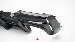 BMW 4 Series M440 430 G22 G23 2020-ON with Aftermarket Parts - ART Rear Diffuser & Canards Dry Pre-preg Carbon Fiber from ArmorExtend
