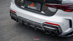 BMW 4 Series M440 430 G22 G23 2020-ON with Aftermarket Parts - ART Rear Diffuser & Canards Dry Pre-preg Carbon Fiber from ArmorExtend