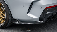 BMW 4 Series M440 430 G22 G23 2020-ON with Aftermarket Parts - ART Rear Diffuser & Canards Dry Pre-preg Carbon Fiber from ArmorExtend