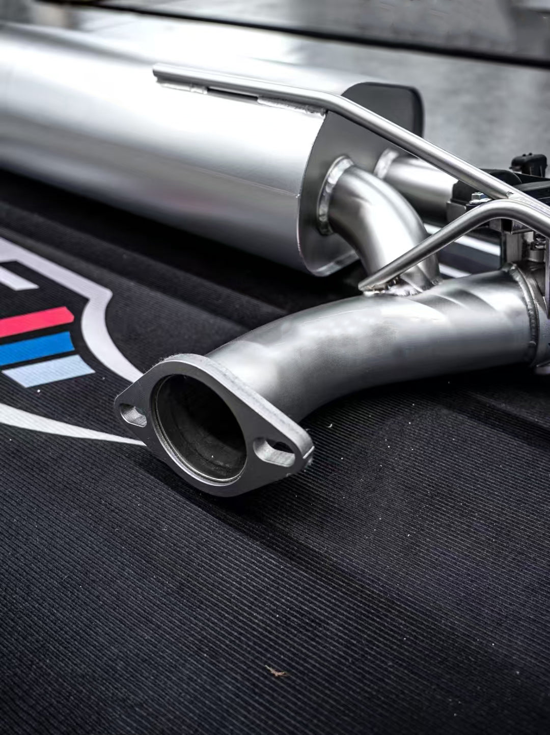 BMW 5 Series 540i G30 G31 (Fits Both Pre-LCI & LCI) 2017-ON (3.0T) with Aftermarket Parts - Catback Exhaust with Valve?Quadtips Stainless Steel / Titanium?from?ArmorExtend