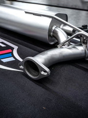 BMW 5 Series 540i G30 G31 (Fits Both Pre-LCI & LCI) 2017-ON (3.0T) with Aftermarket Parts - Catback Exhaust with Valve?Quadtips Stainless Steel / Titanium?from?ArmorExtend