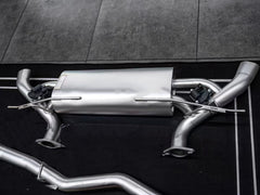 BMW 5 Series 540i G30 G31 (Fits Both Pre-LCI & LCI) 2017-ON (3.0T) with Aftermarket Parts - Catback Exhaust with Valve?Quadtips Stainless Steel / Titanium?from?ArmorExtend