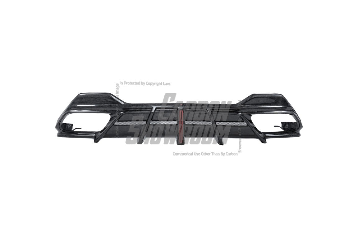 BMW 8 Series M850i 840i (With M-Package Bumper) G14 G15 G16 2018 2019 2020 2021 2022 2023 2024 with Aftermarket Parts - AE Style?Front Canards Carbon Fiber from?ArmorExtend 