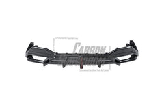BMW 8 Series M850i 840i (With M-Package Bumper) G14 G15 G16 2018 2019 2020 2021 2022 2023 2024 with Aftermarket Parts - AE Style?Front Canards Carbon Fiber from?ArmorExtend 