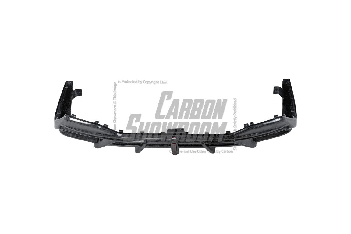 BMW 8 Series M850i 840i (With M-Package Bumper) G14 G15 G16 2018 2019 2020 2021 2022 2023 2024 with Aftermarket Parts - AE Style?Front Canards Carbon Fiber from?ArmorExtend 