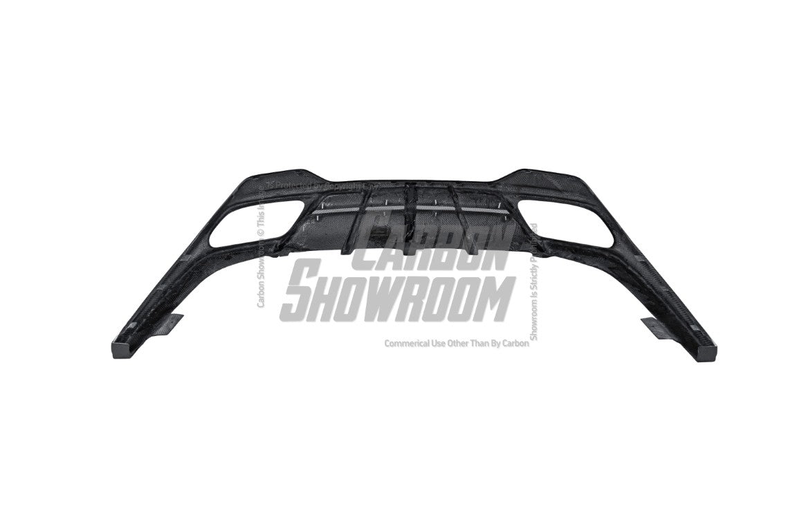 BMW 8 Series M850i 840i (With M-Package Bumper) G14 G15 G16 2018 2019 2020 2021 2022 2023 2024 with Aftermarket Parts - AE Style?Front Canards Carbon Fiber from?ArmorExtend 