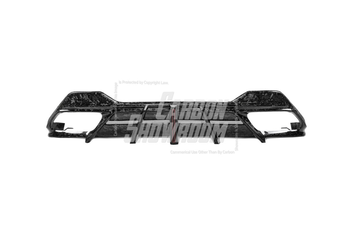 BMW 8 Series M850i 840i (With M-Package Bumper) G14 G15 G16 2018 2019 2020 2021 2022 2023 2024 with Aftermarket Parts - AE Style?Front Canards Carbon Fiber from?ArmorExtend 