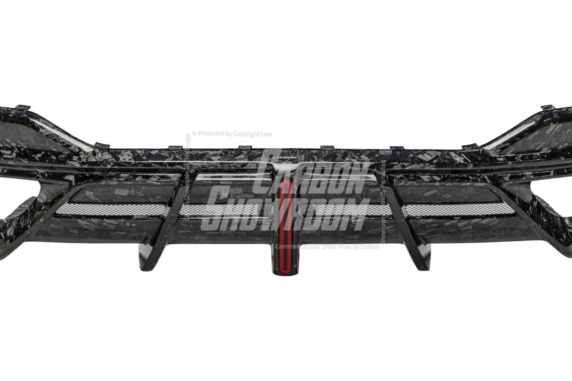 BMW 8 Series M850i 840i (With M-Package Bumper) G14 G15 G16 2018 2019 2020 2021 2022 2023 2024 with Aftermarket Parts - AE Style?Front Canards Carbon Fiber from?ArmorExtend 