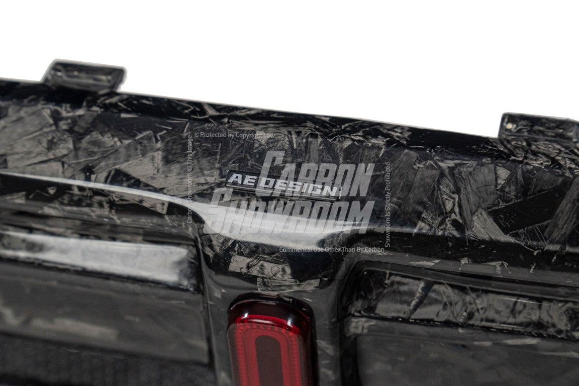 BMW 8 Series M850i 840i (With M-Package Bumper) G14 G15 G16 2018 2019 2020 2021 2022 2023 2024 with Aftermarket Parts - AE Style?Front Canards Carbon Fiber from?ArmorExtend 